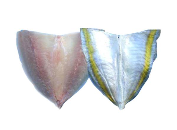 FROZEN YELLOW STRIPE TREVALLY BUTTERFLY CUT - https://chatchaseafoods.com